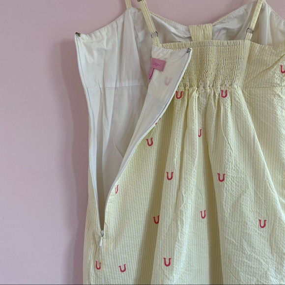 Lilly Pulitzer Kelley Starfruit Horseshoe Dress size 4 - Picture 10 of 14